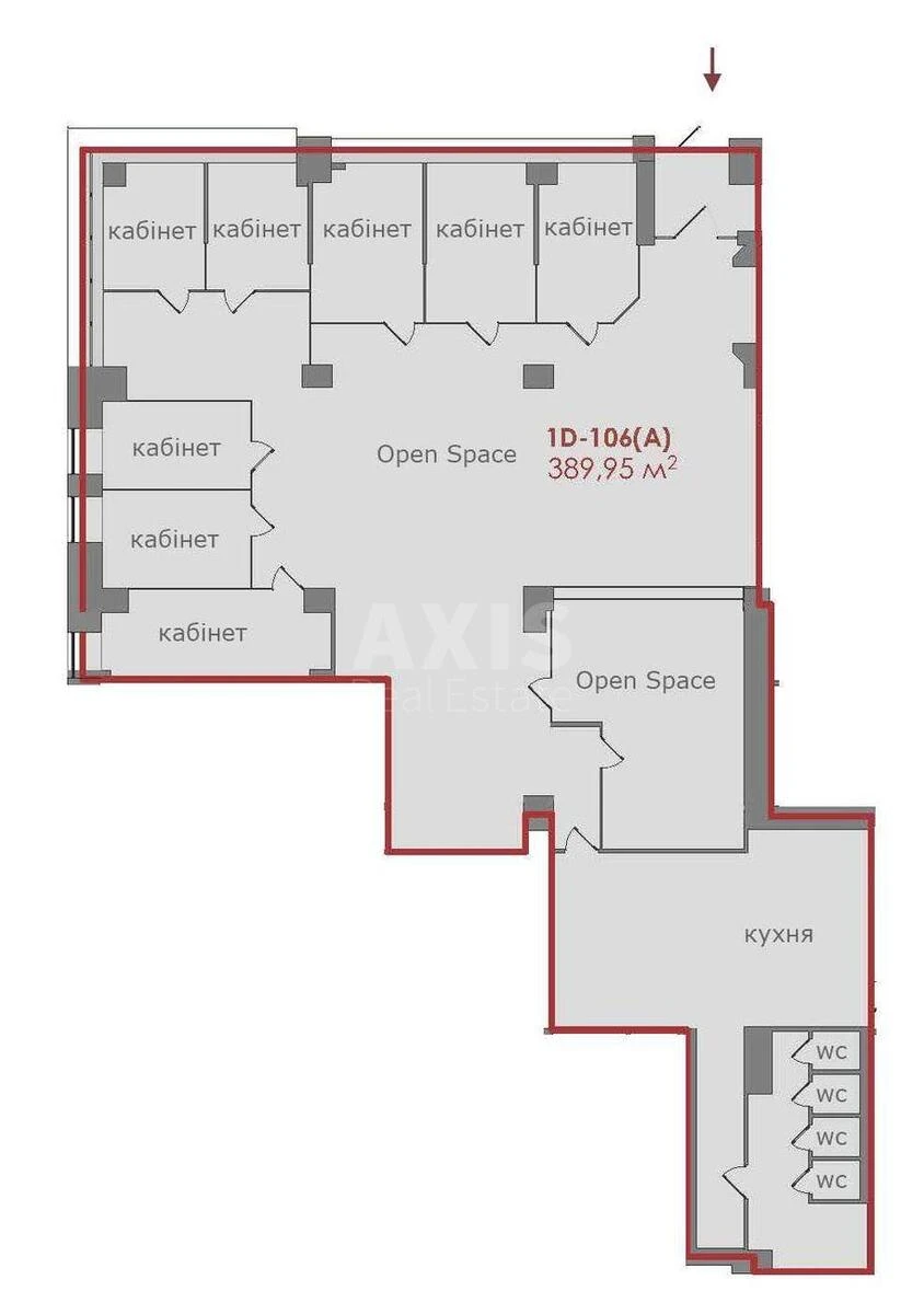 Офис пер. Ахтырский 7, 400м26799910