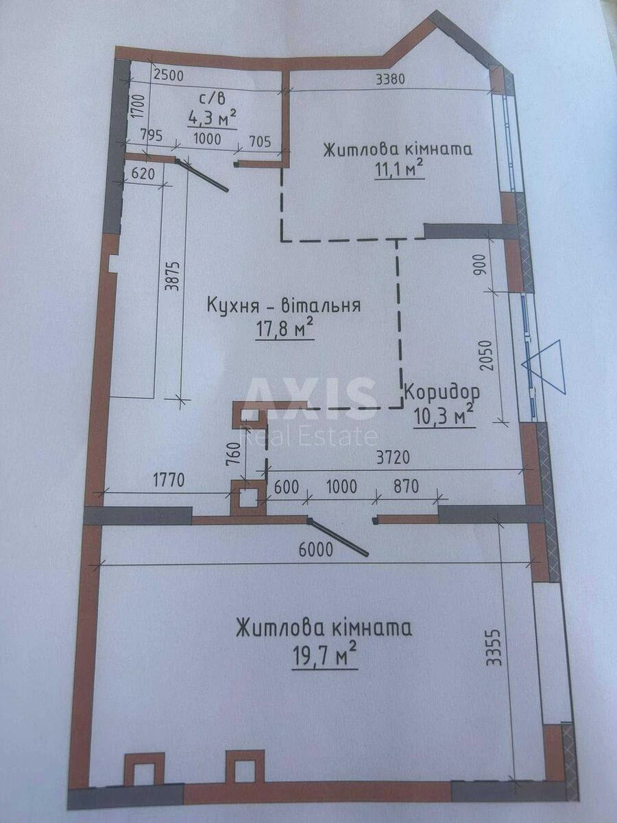 2k apartment vul. L'vivs'ka 16465610