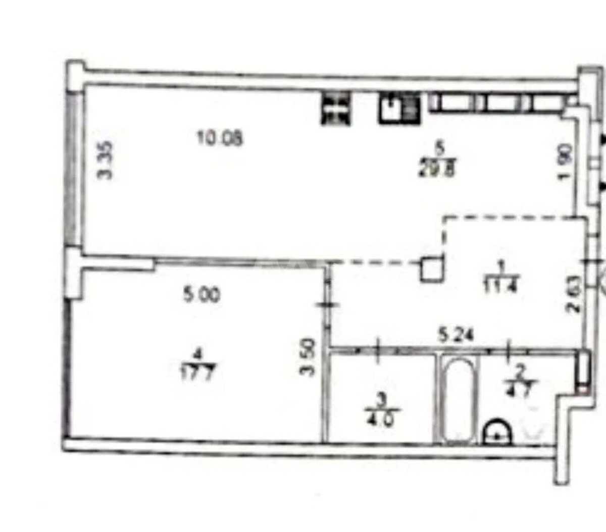 1k apartment vul. Mykhayla Boychuka 41Б6770617