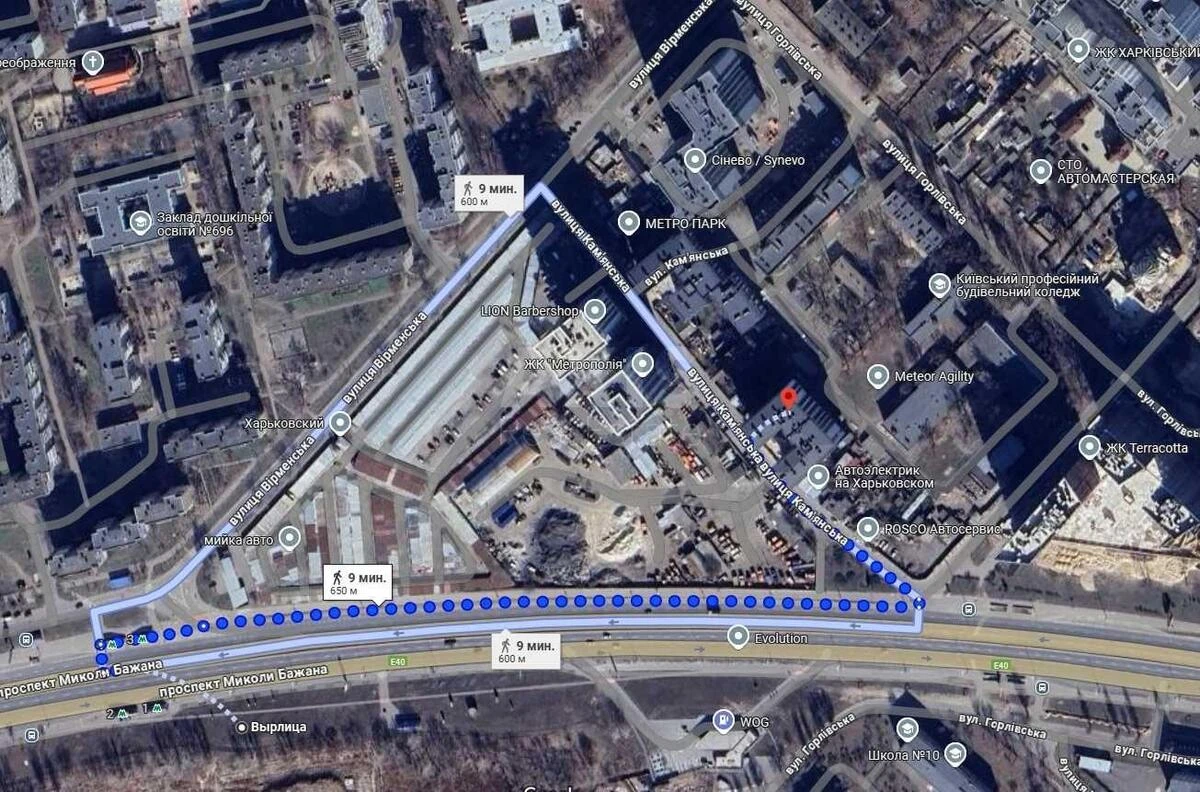 1k apartment vul. Kamianska 127680715