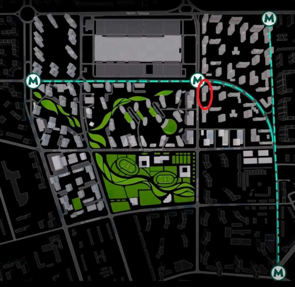 Объект сервиса ул. Семьи Кристеров 16, 84м26520412
