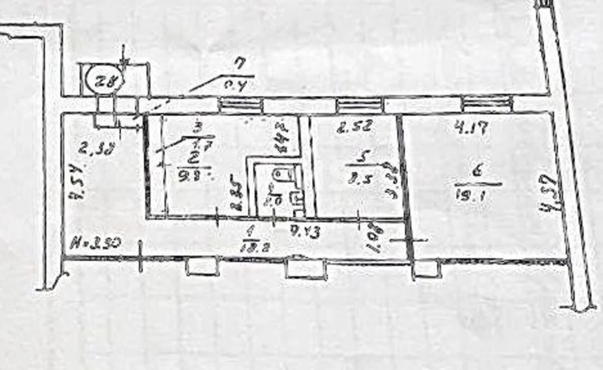 Офис ул. Майбороды Платона 23, 60м26136410