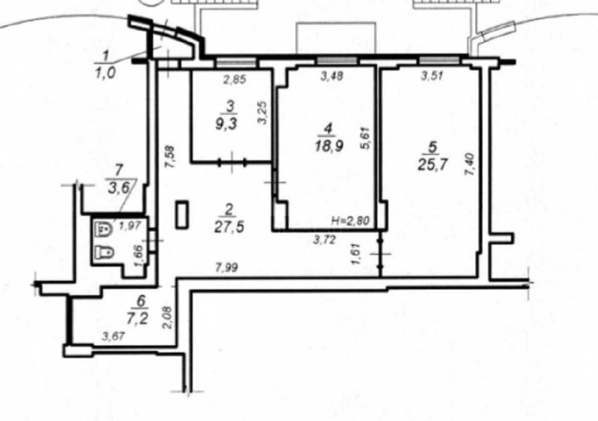 Офис ул. Цулукидзе 5, 93м2641384