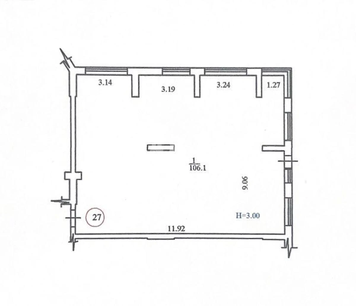 Офис ул. Центральная 21, корп. 2, 106м2335930