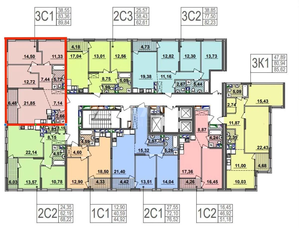 4k apartment nab. Dniprovs'ka 20Б6527718