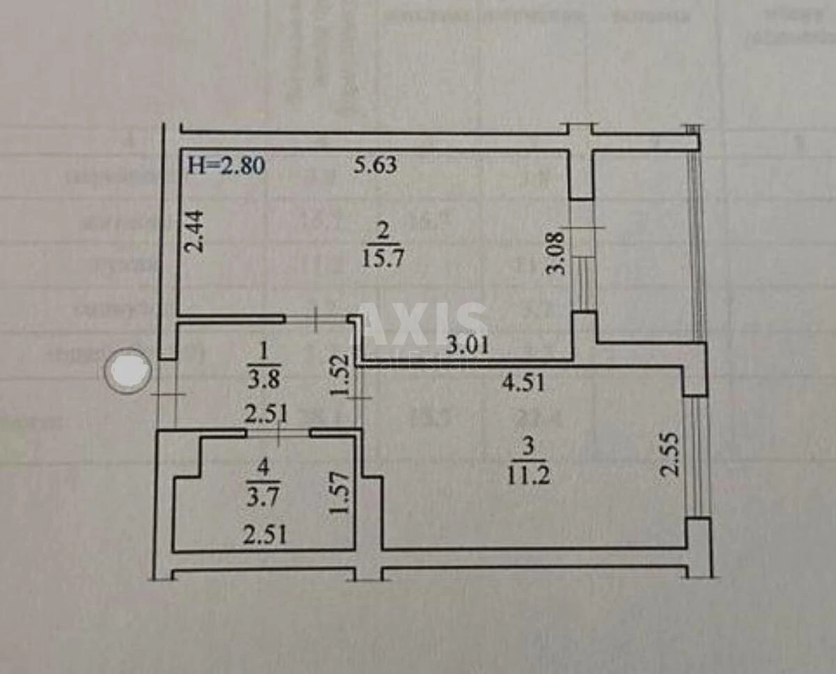 1k apartment vul. Avgustyna Voloshyna 32А646000