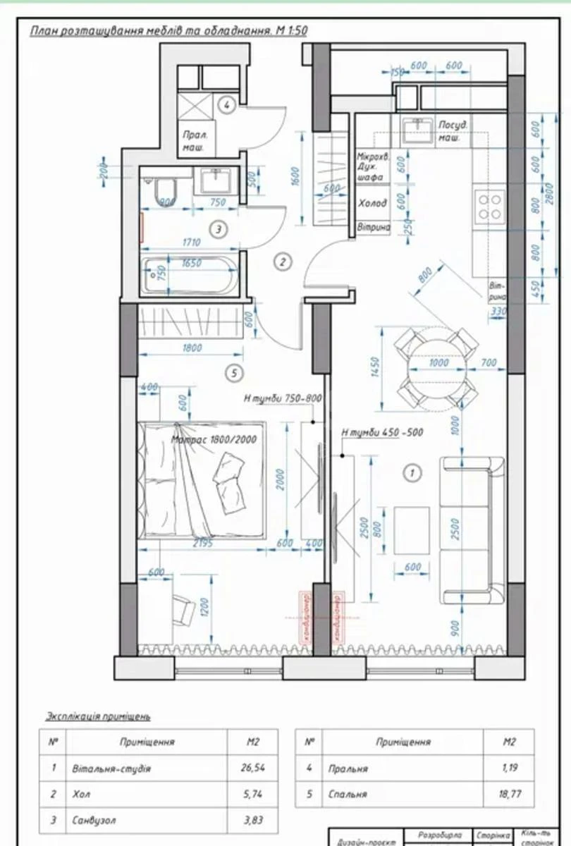 1k apartment vul. Zhmachenka Generala 266684513