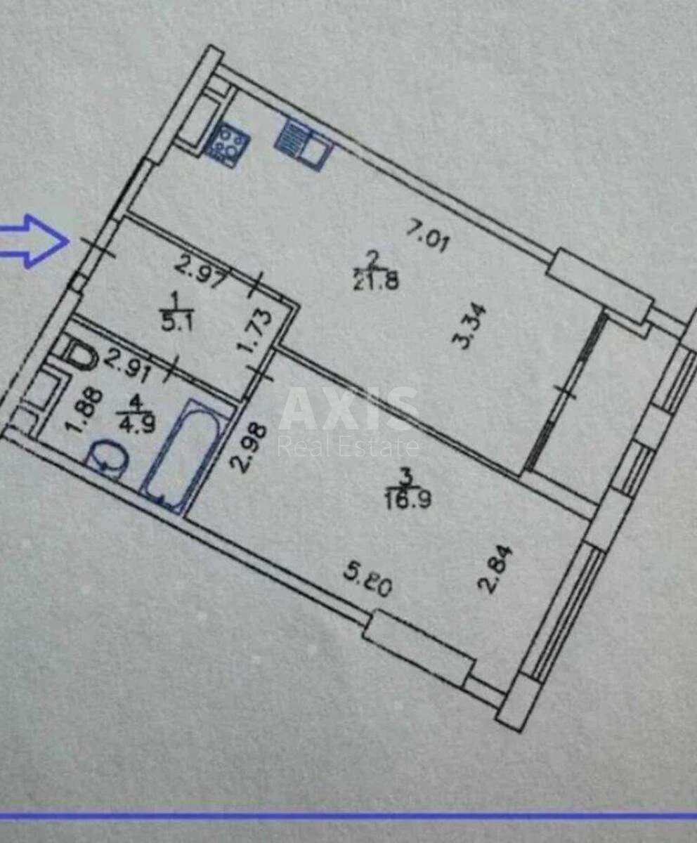 1к квартира пр-т Берестейский 11Б651027
