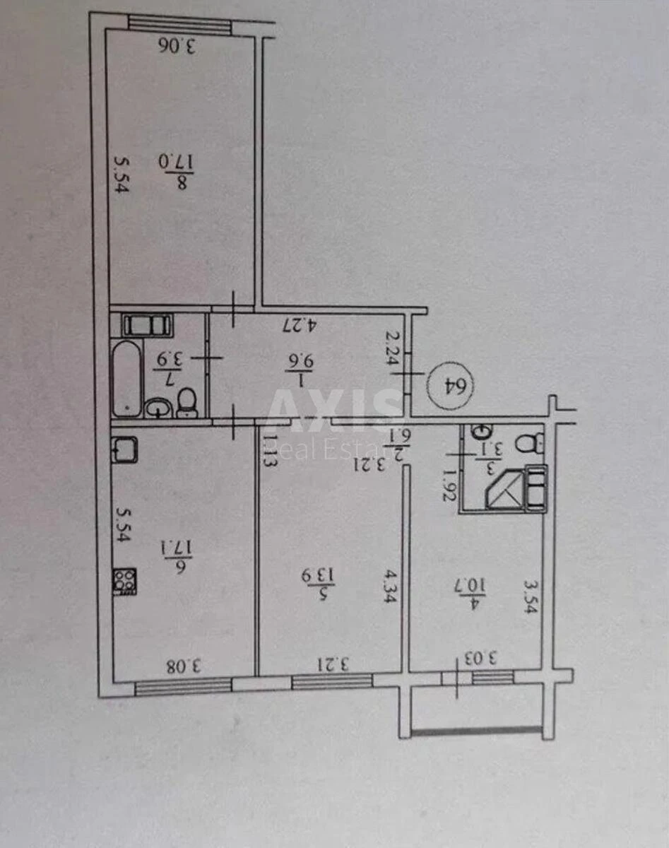 3к квартира ул. Вишняковская 4697487
