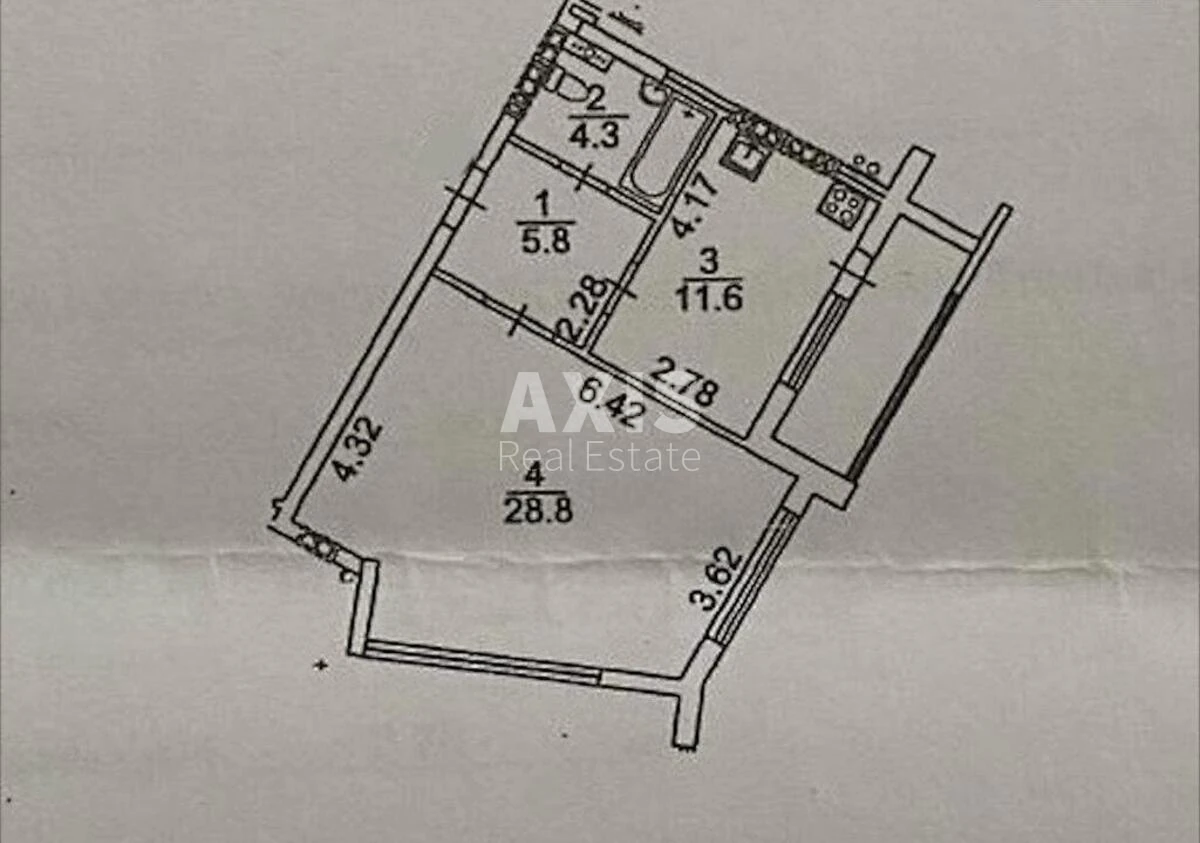 1k apartment vul. Chavdar Jelyzavety 13633764