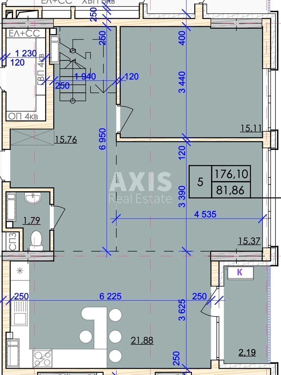 5k apartment Fortechnyy tupyk Seven volts658215