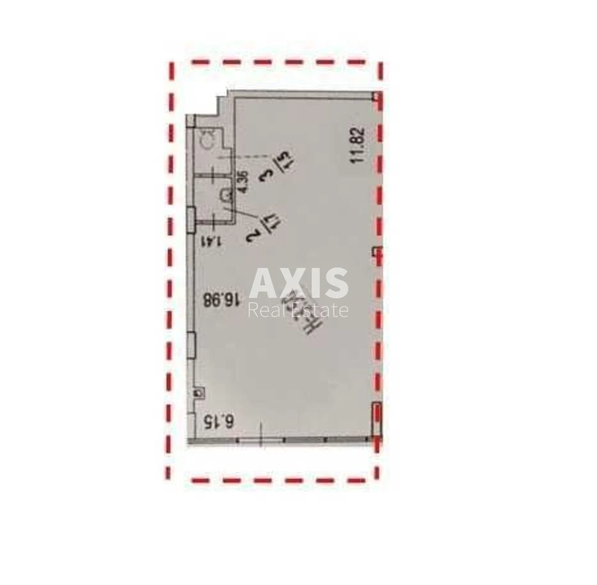 Trade object nab. Dniprovs'ka 15, 70m2543175