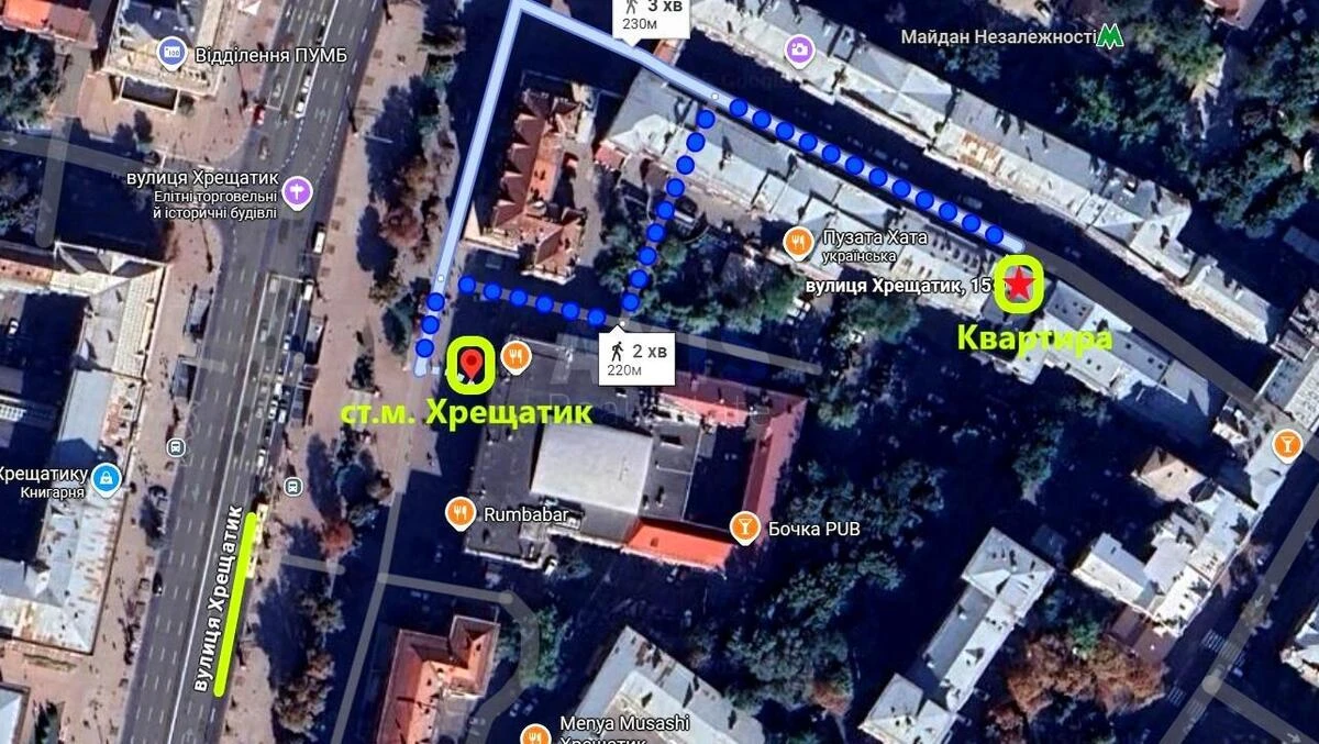 3k apartment vul. Hreshhatyk 156666322