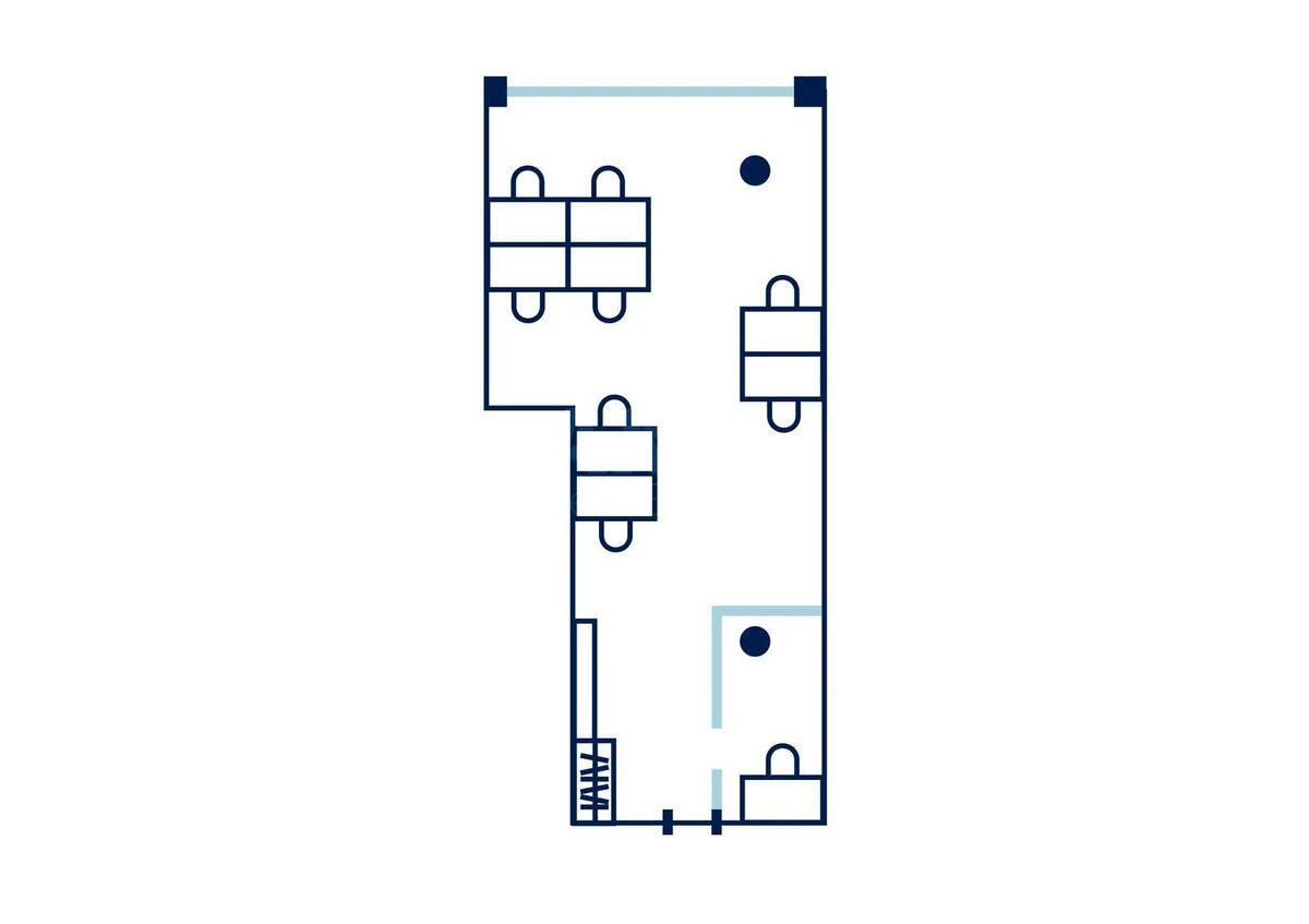 Office uzv. Klovs'kyj 7A, 85m2617772