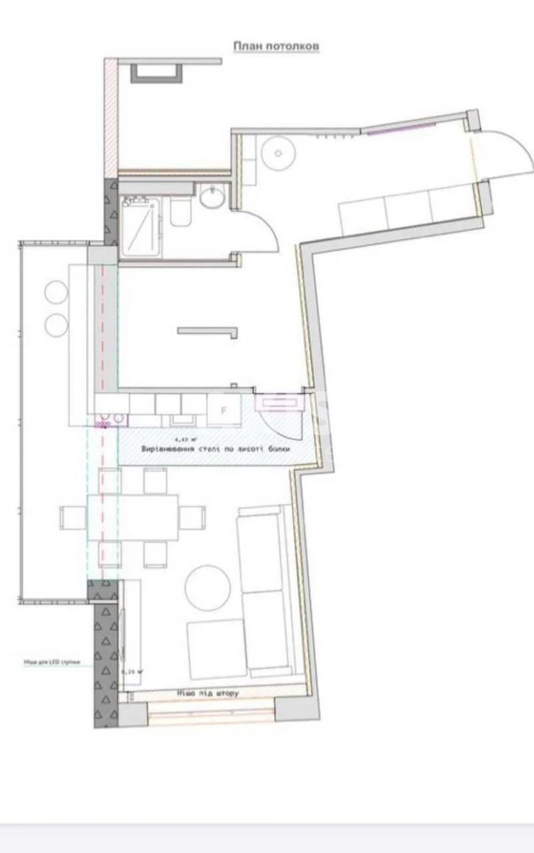 3k apartment vul. Vasylya Tyutyunnyka 28A6611617