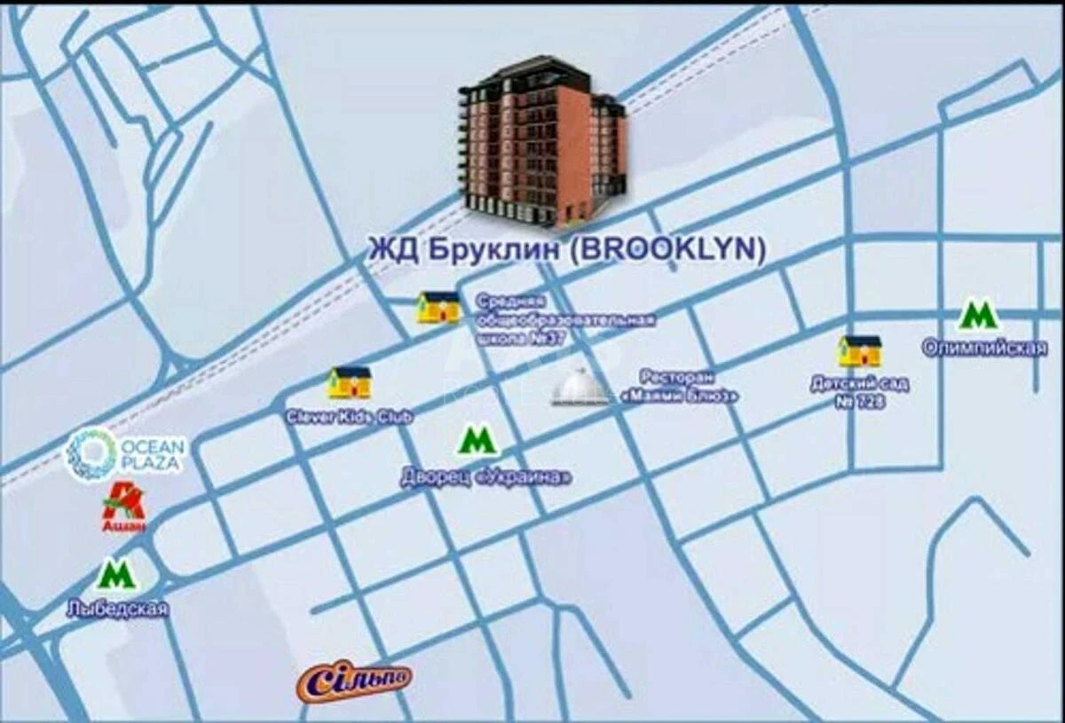1k apartment vul. Jams'ka 527057220