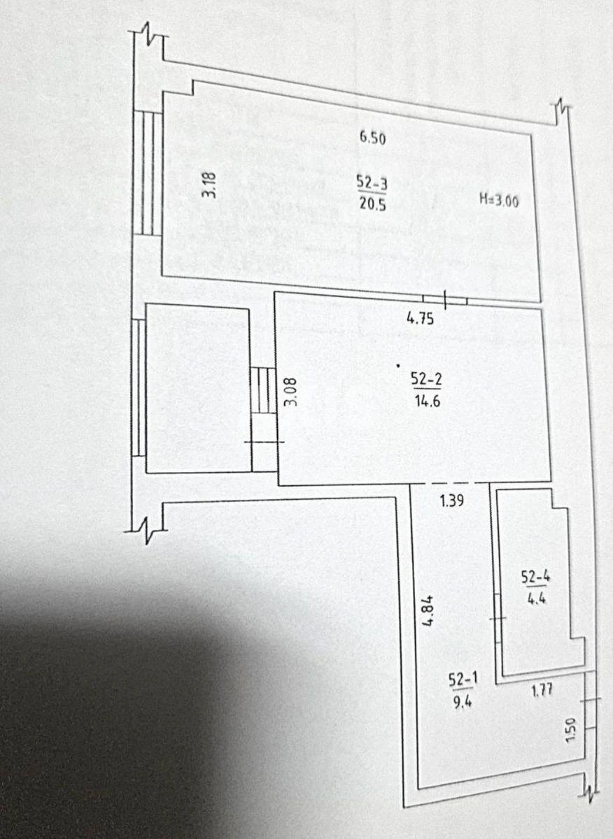1k apartment vul. Volodymyrs'ka 86А580421