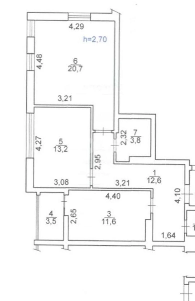 2к квартира ул. Бережанская 156569712