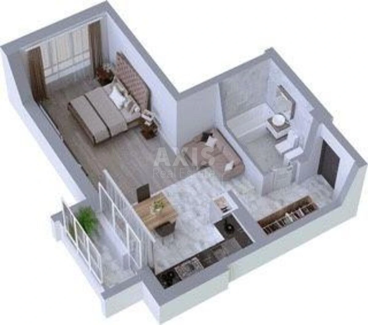 1k apartment vul. Dragomanova 106560614