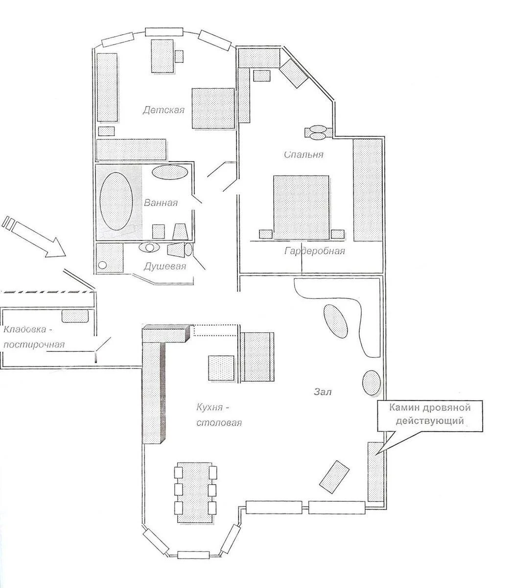 3k apartment vul. Dmytrivs'ka 136706713