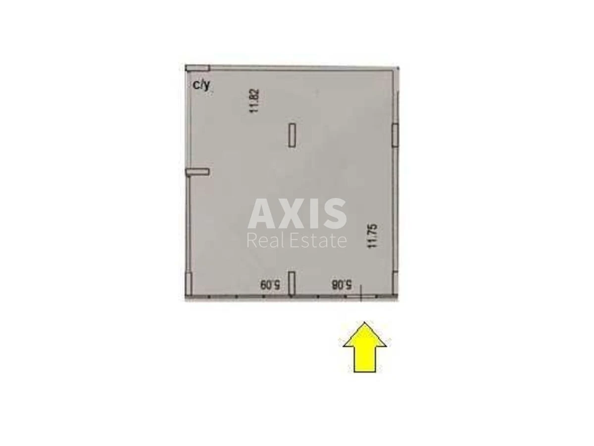 Trade object nab. Dniprovs'ka 15, 125m2543191