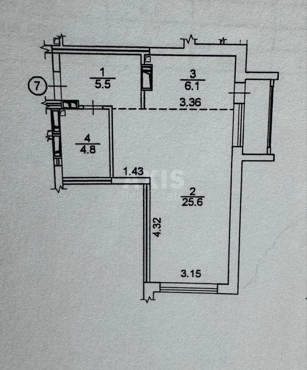 1k apartment vul. Dragomanova 106427016