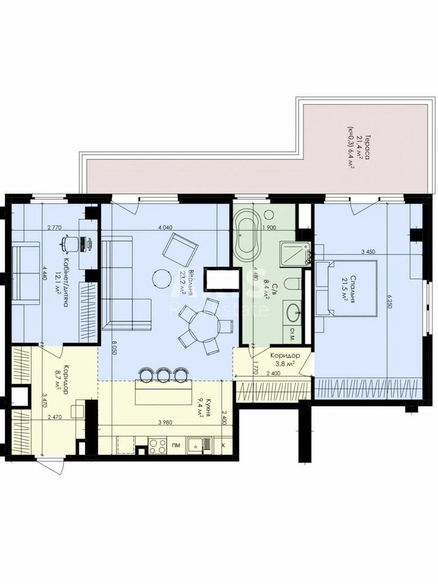 3k apartment vul. Nagirna 18/16608698