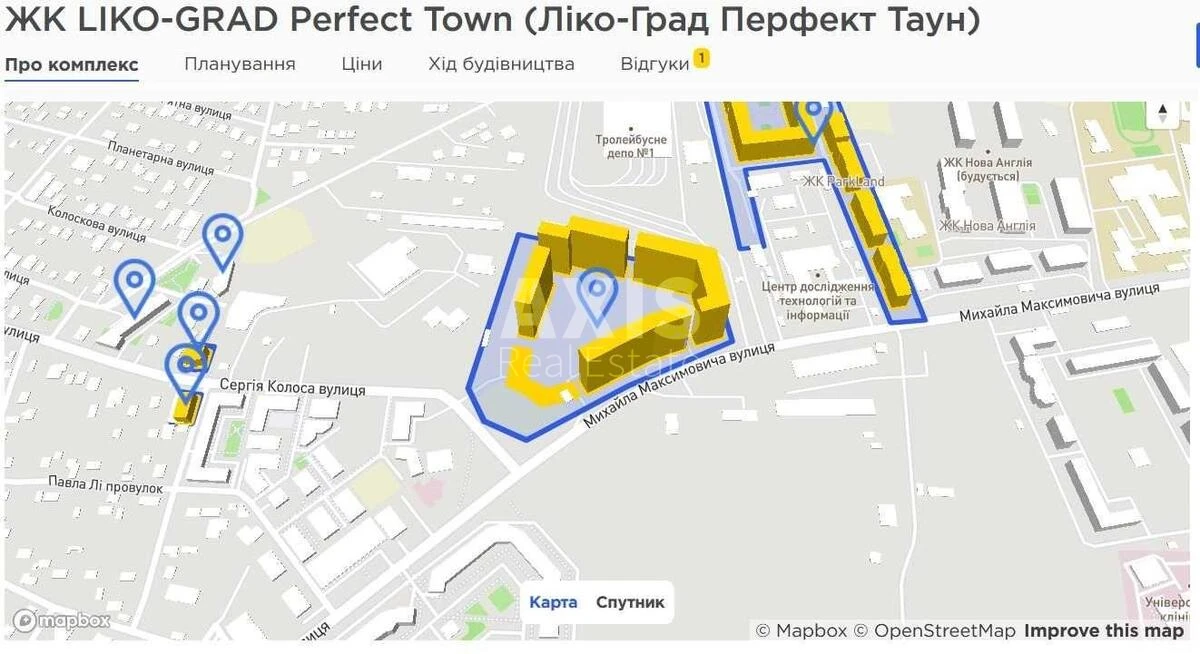 2k apartment vul. Myhajla Maksymovycha 325502211