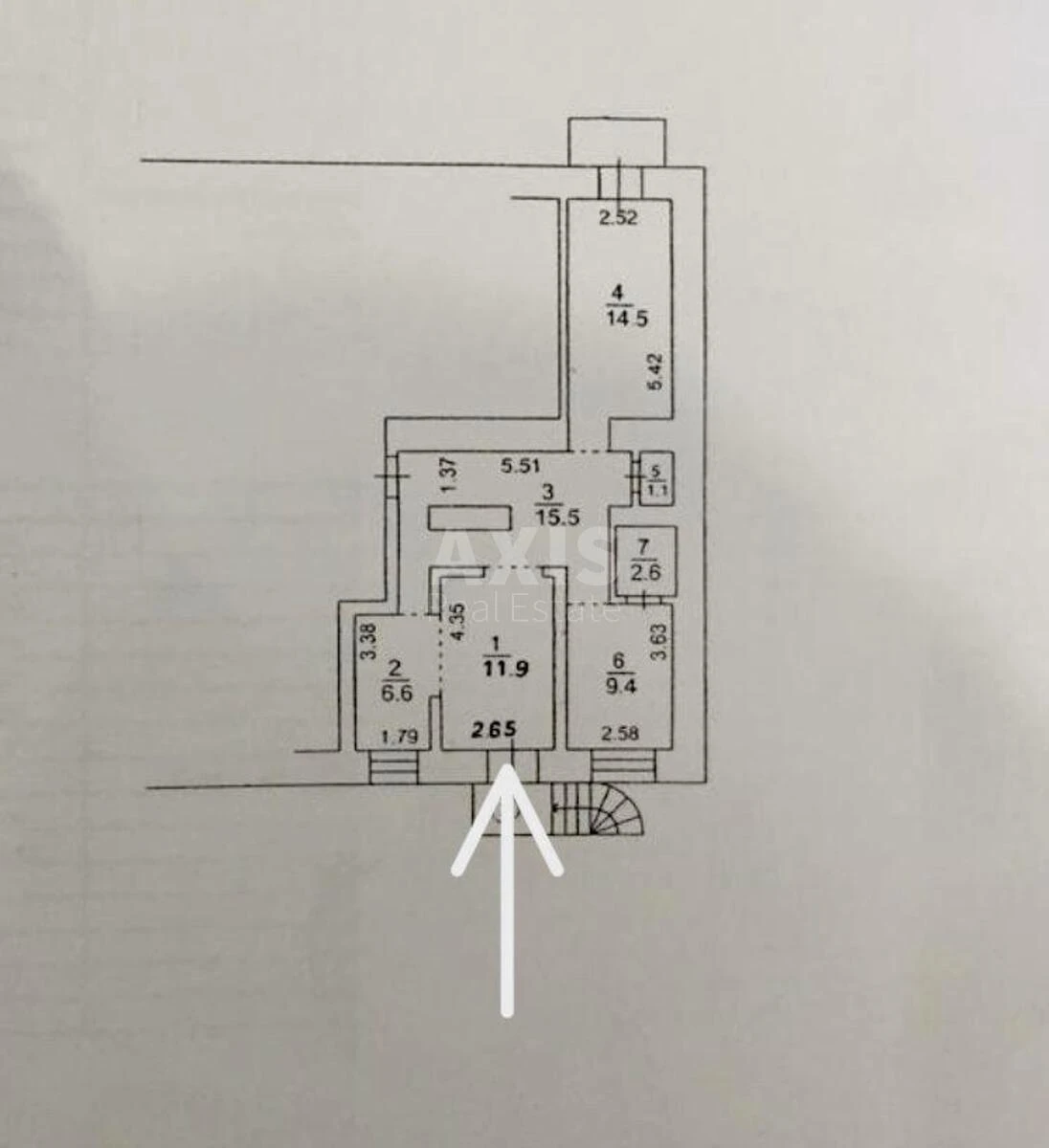 Trade object vul. Hmel'nyc'kogo Bogdana 50, 61m2624026