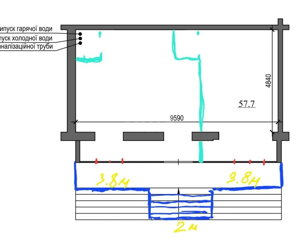 Объект торговли ул. Головко Андрея 6, 18м2634521