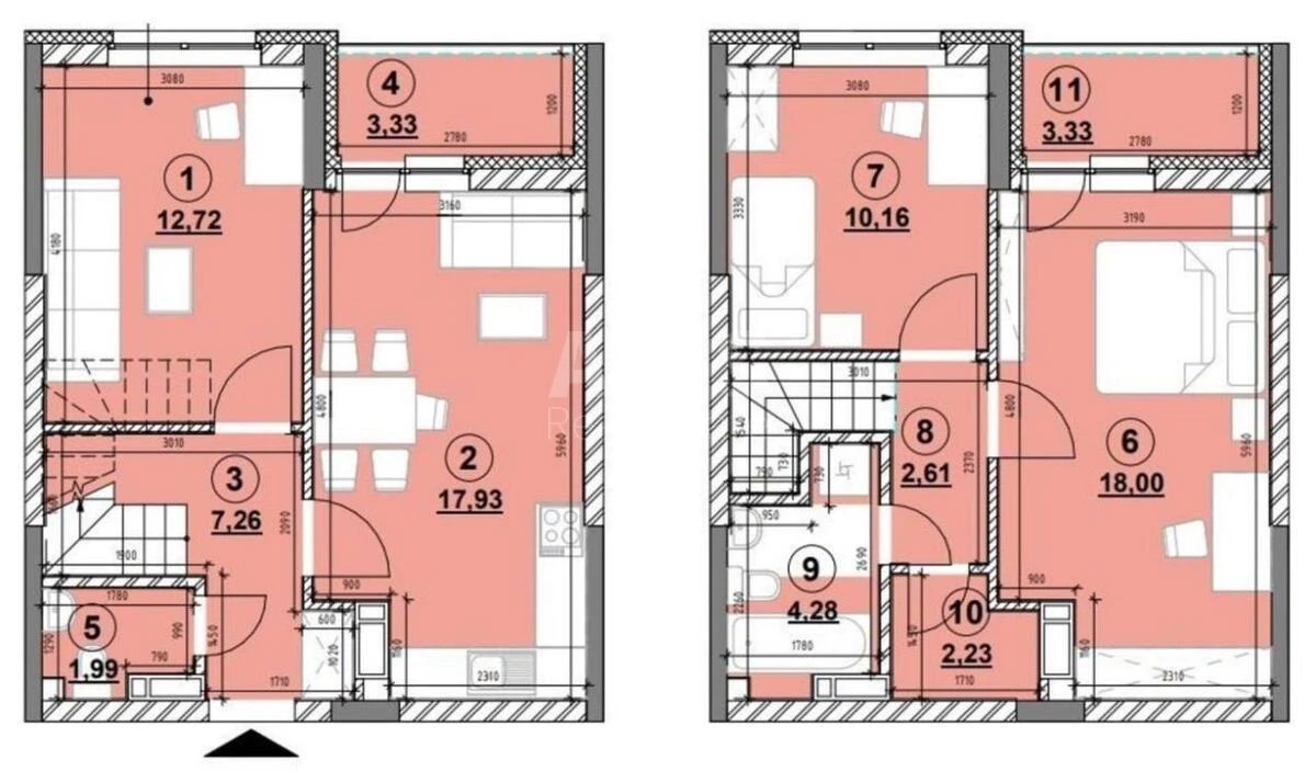 3k apartment pr-t Povitroflots'kyj 56600712