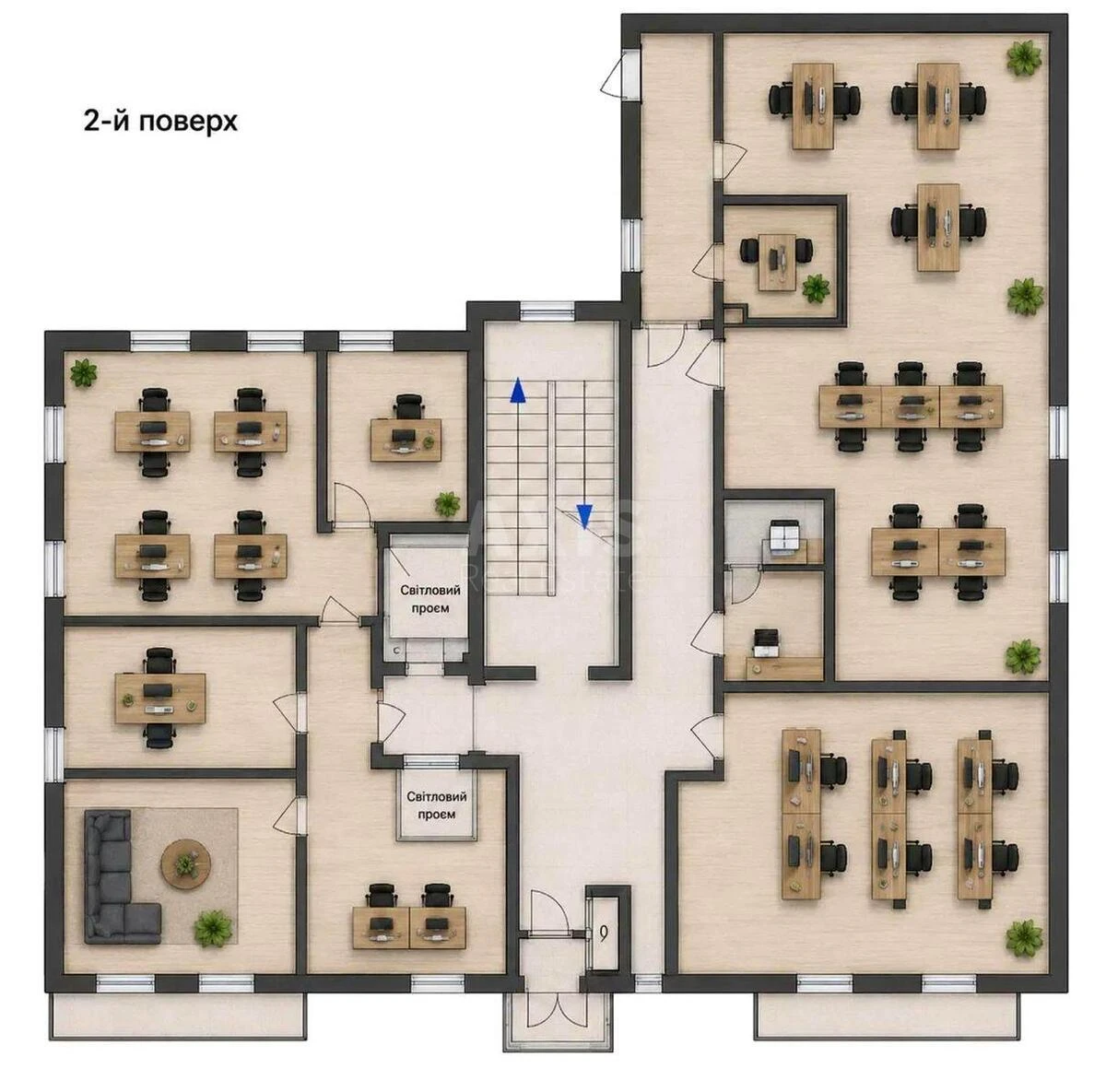 Office vul. Volos'ka 6/14, 1029m2705133
