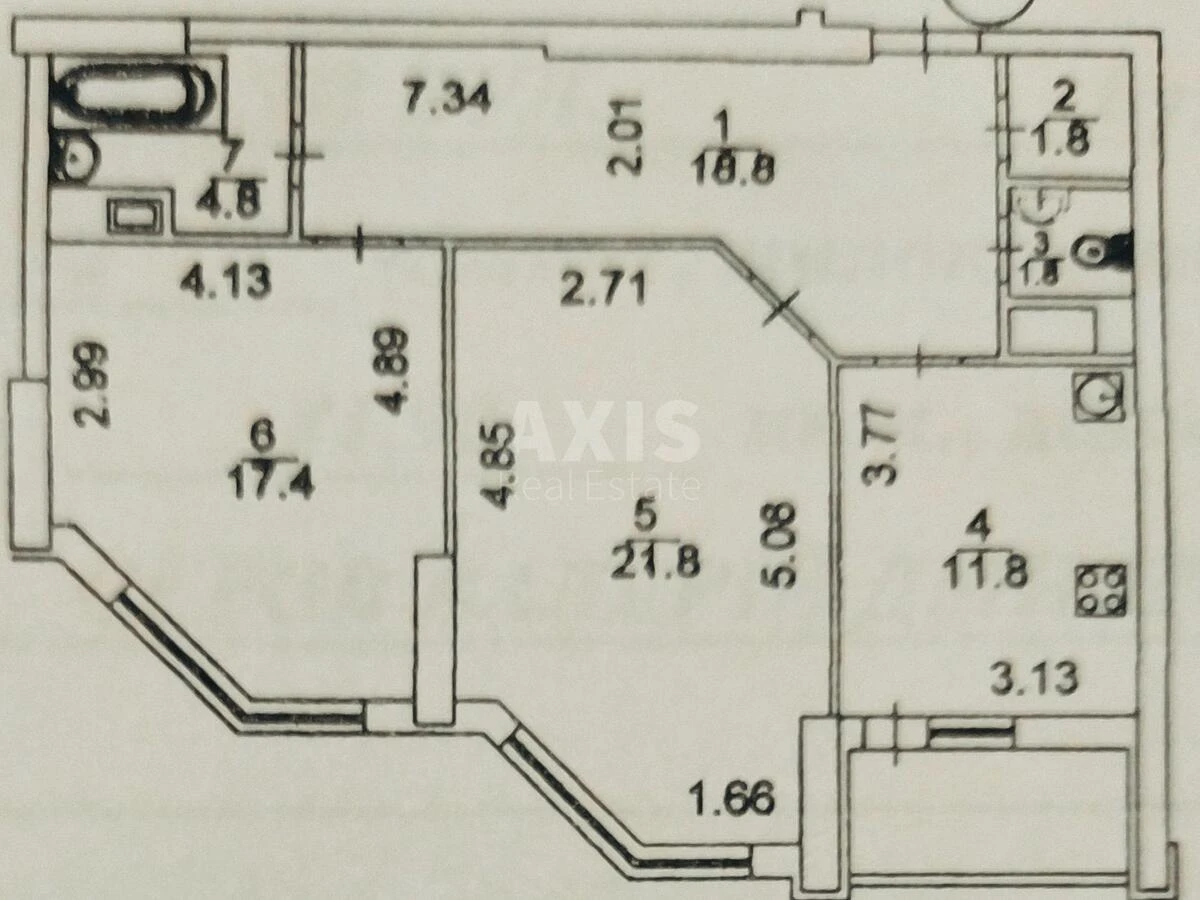 2k apartment vul. Hetmana Kyryla Rozumovskoho 19696458