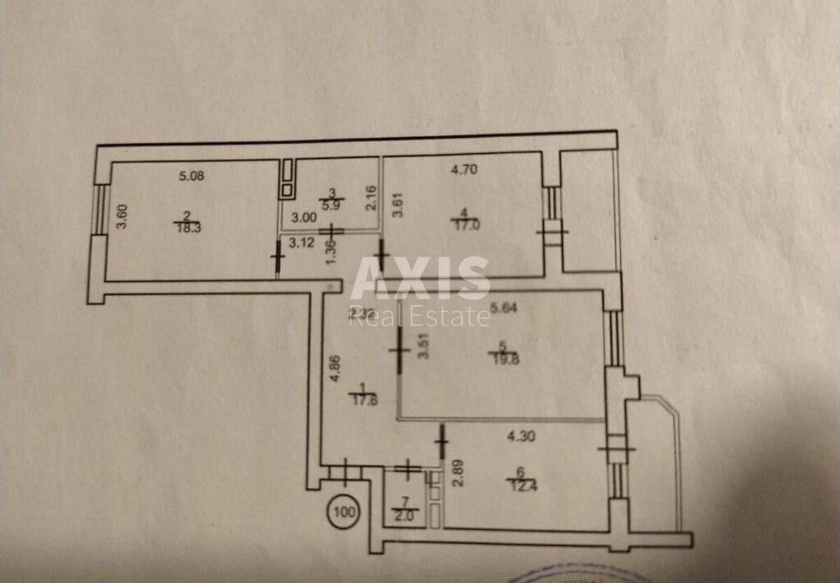 3k apartment vul. Boryspil's'ka 12V6319911