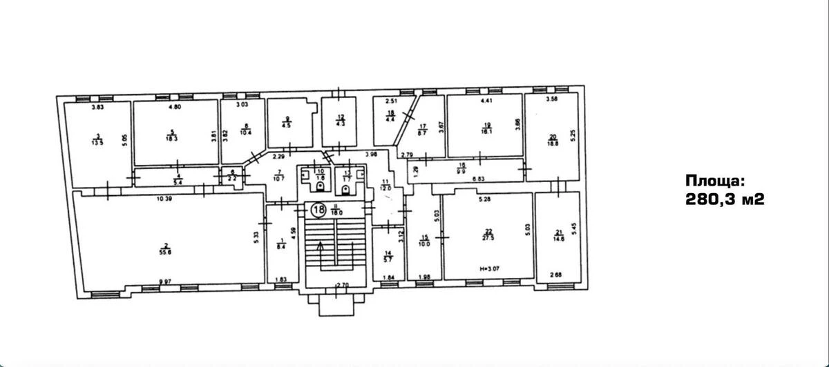 Офис ул. Михайловская 12Б, 1481м2583235