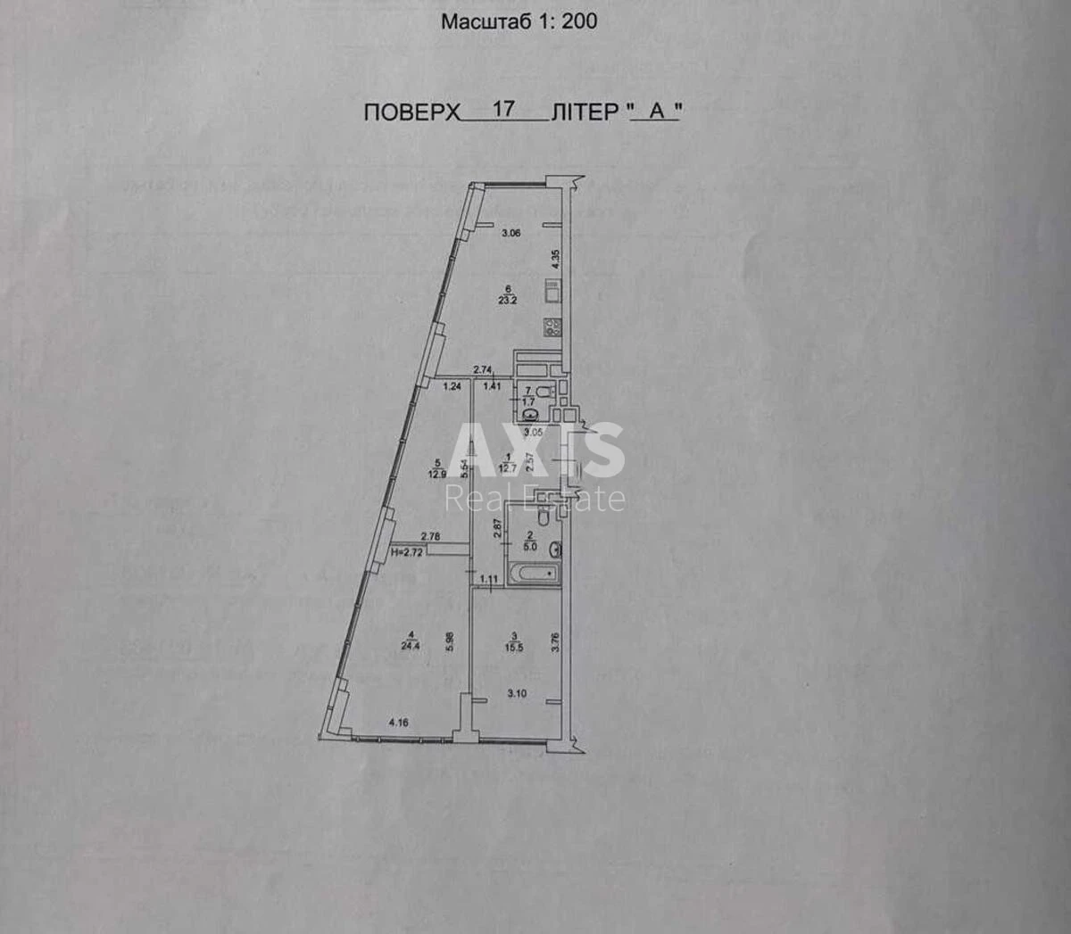 3k apartment vul. Zabolotnogo Akademika 1Б5780816
