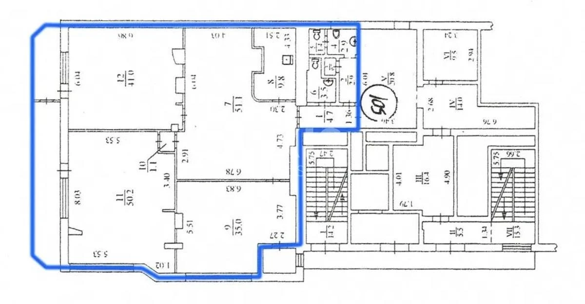 Офис ул. Руденко Ларисы 6, 204м2240754