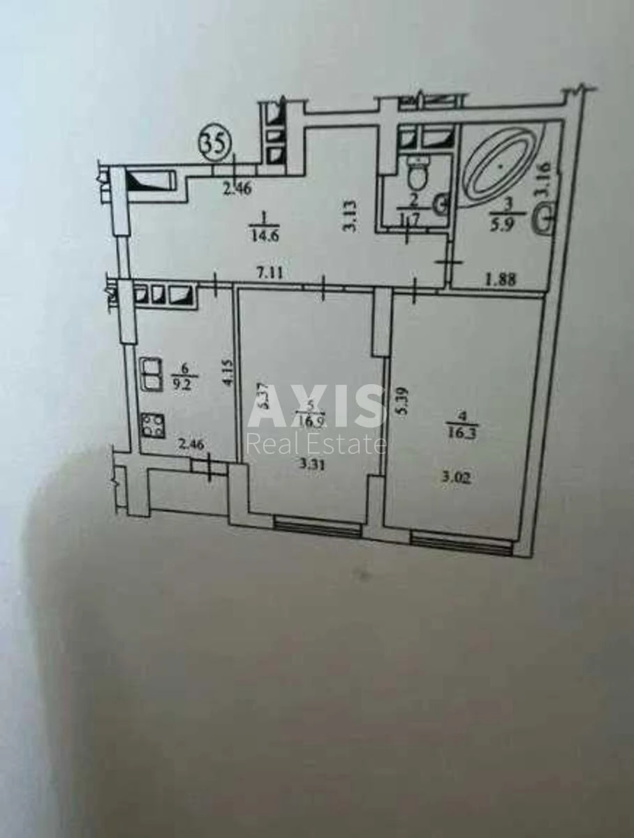 2к квартира ул. Сверстюка Евгения 46235511