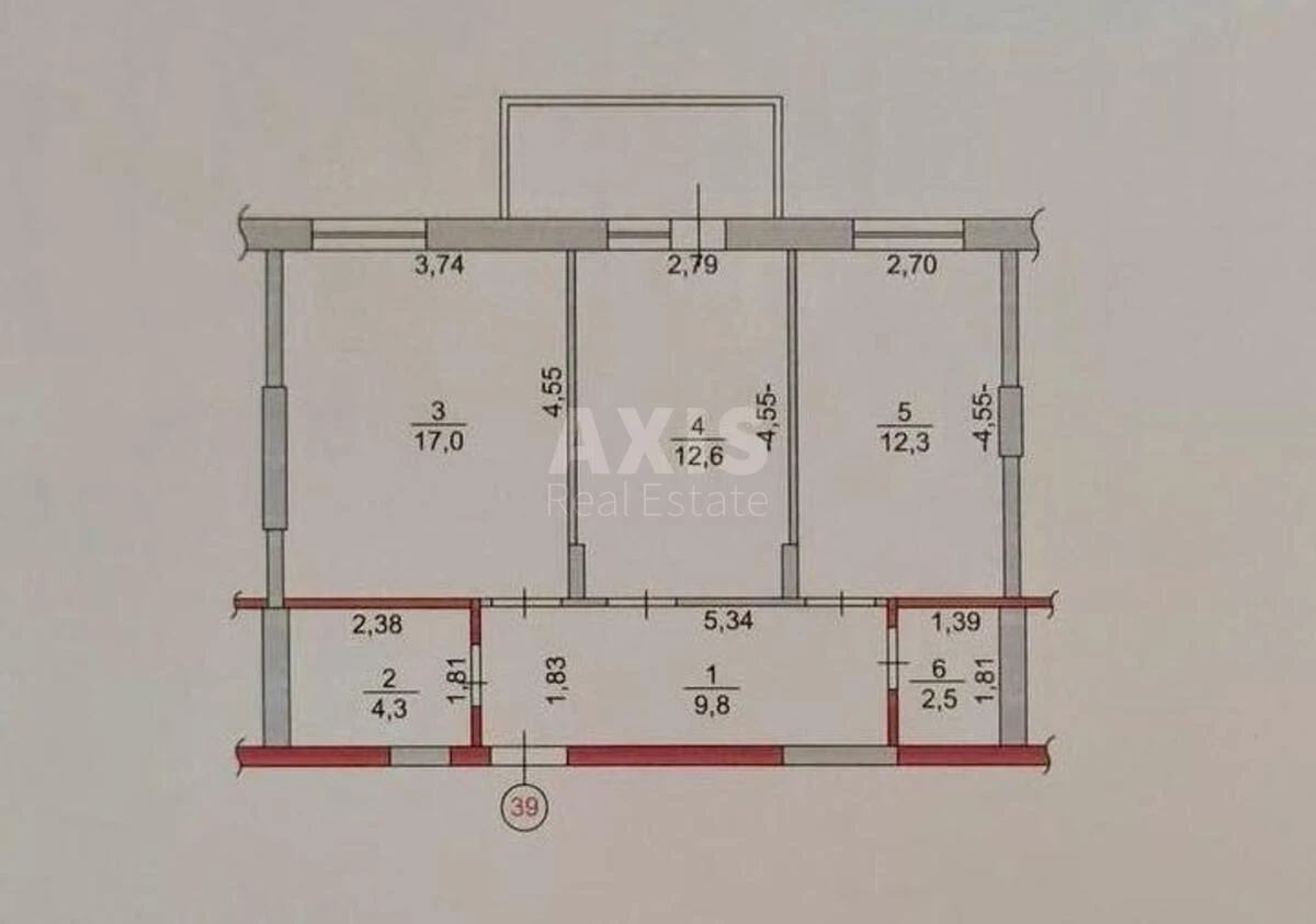 2k apartment vul. Zabolotnogo Akademika 148635151