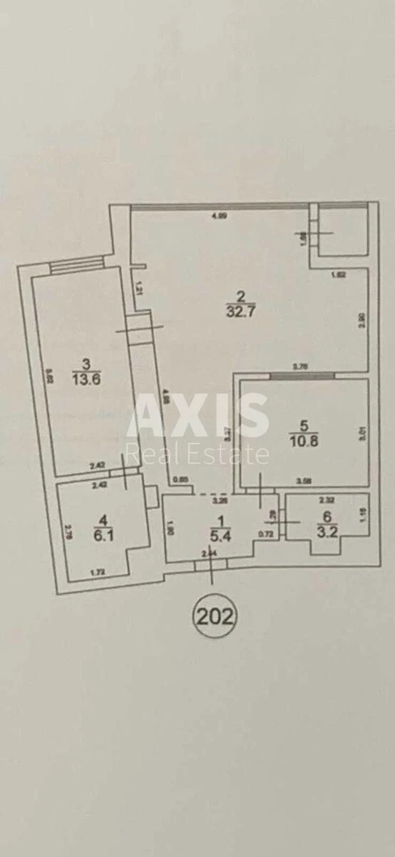 1k apartment vul. Glybochyc'ka 136007513