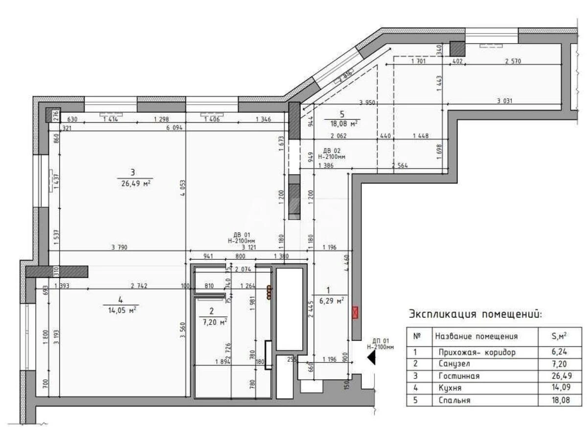 2к квартира пр-т Лобановского 4Г6613418