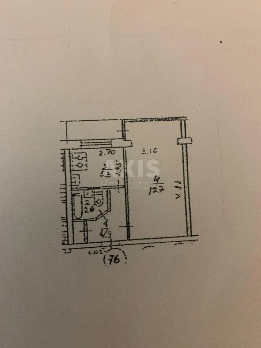 1k apartment vul. Lypkivs'kogo Vasylja Mytropolyta 15623586