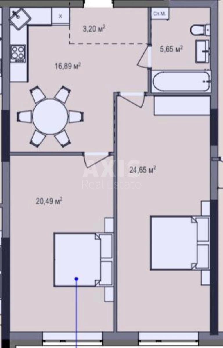 1к квартира ул. Глубочицкая 73613870