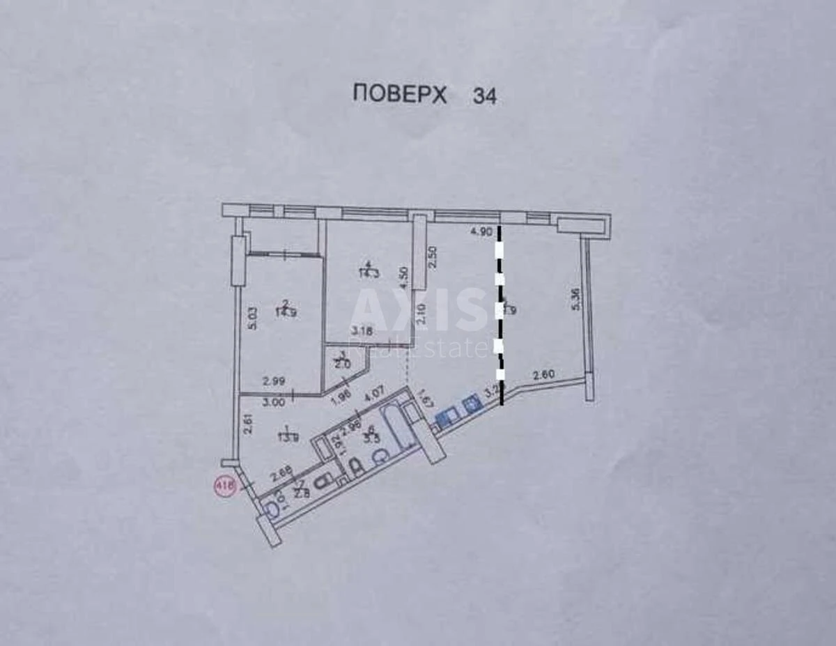 1k apartment pr-t Berestejskij 11691553