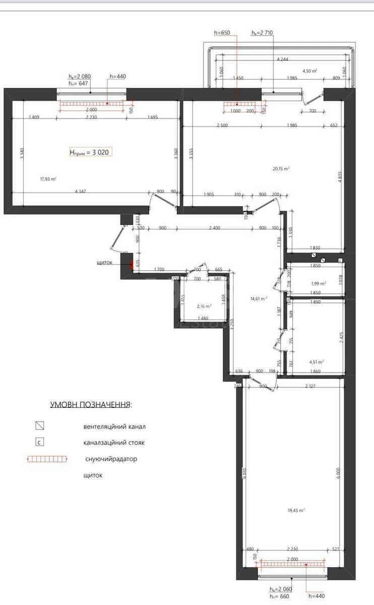2к квартира ул. Василия Тютюнника 28А709345