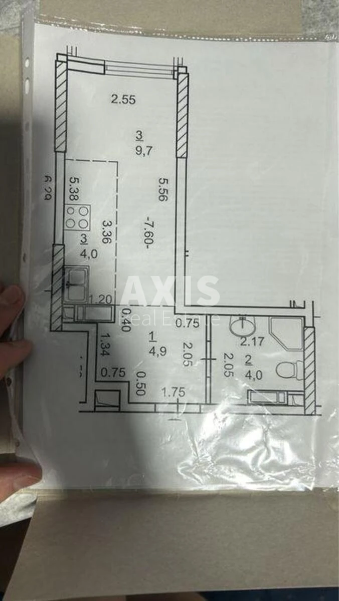 1k apartment vul. Bulgakova 2477352