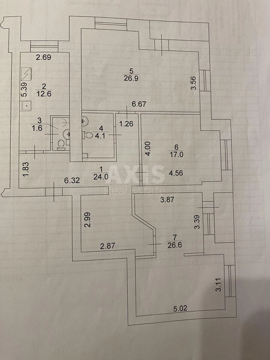 4к квартира ул. Олевская 3А711508