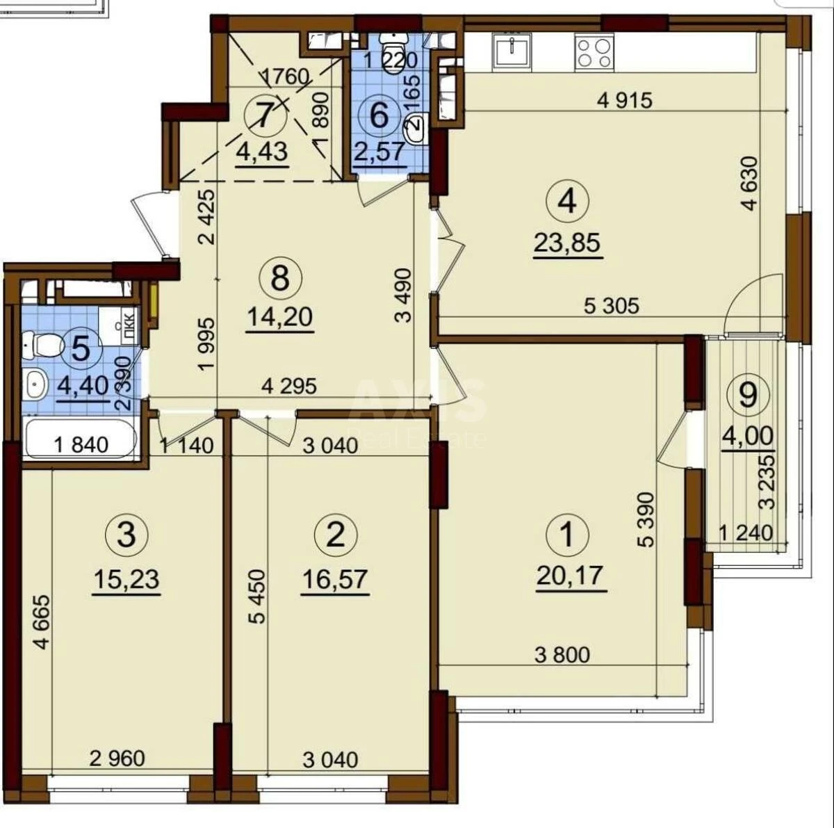 3k apartment pr-t Yevropeyskoho Soyuzu 39В6506114