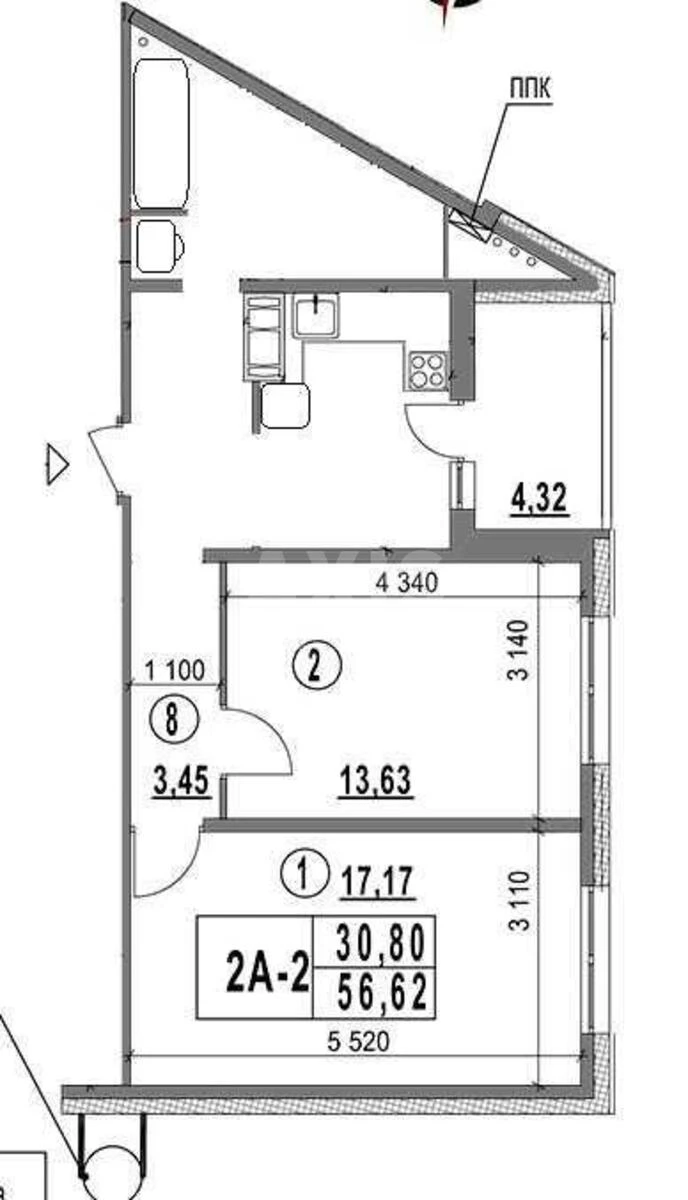 2k apartment vul. Samiyla Kishky 5Б6907219
