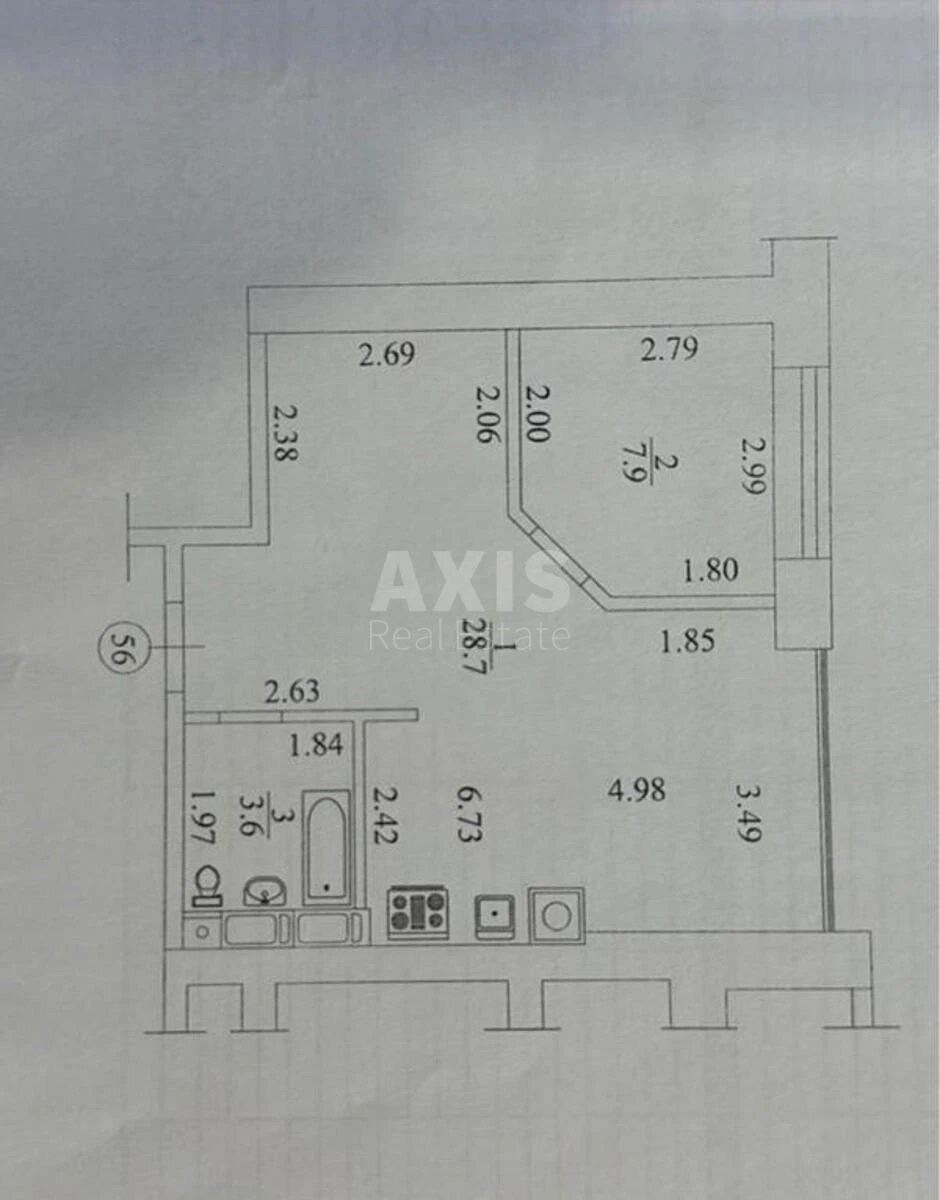 1к квартира ул. Радистов 326840716